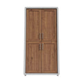 **Armoire contemporaine en bois avec finitions modernes**